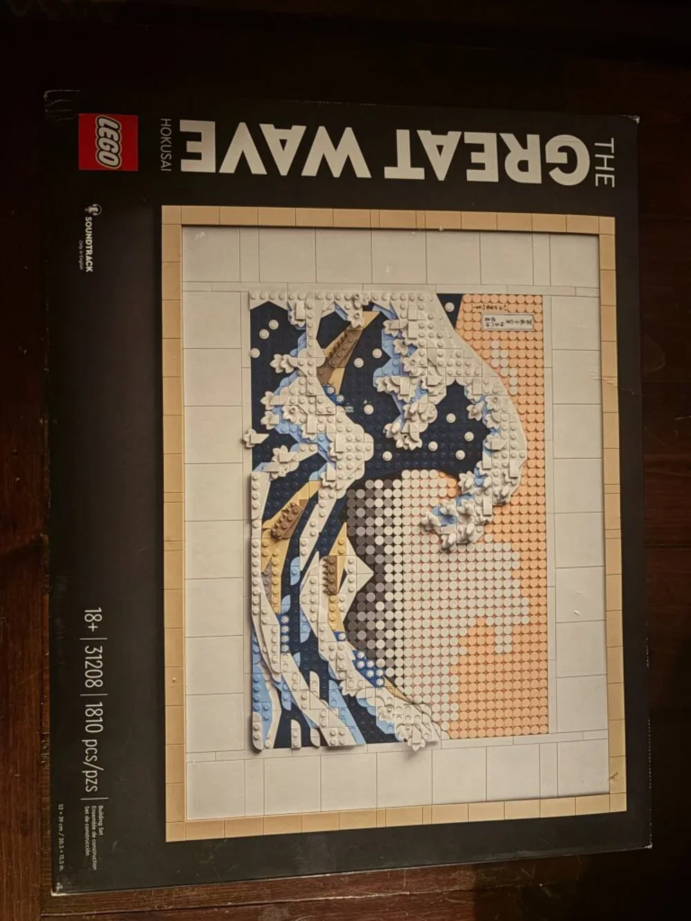 LEGO Art: Hokusai – The Great Wave (31208)